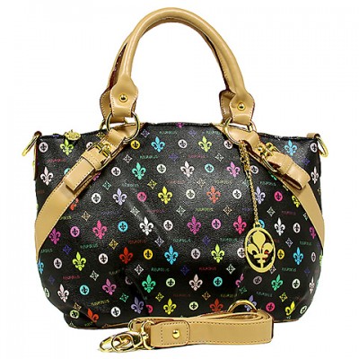 Fleur de Lis Monogram Satchel Bags - Multi -BG-5V164MT